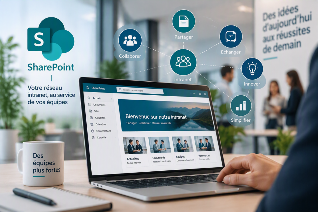 Designer Création d'un intranet SharePoint d'entreprise